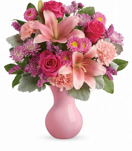 Teleflora's Lush Blush Bouquet